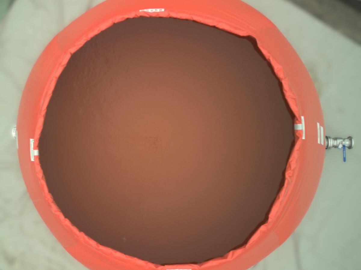 Hydronion tank from above